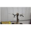 Image 2 : Vintage Airplane Floor Ashtray and Stand, 2 Propellers, 3 Ashtray Holders plane damage