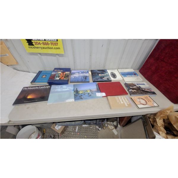 Manitoba Landscape, Canada with Love, A Red Sea Rising, Frontier Vision, 13 Books mb and canada
