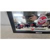 Image 3 : Versatile Framed Mirror with Tractor Images and Decal, 15”×26”