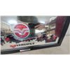 Image 4 : Versatile Framed Mirror with Tractor Images and Decal, 15”×26”