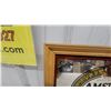 Image 3 : Amstel Beer Mirror in Wood Frame, 14”×20”