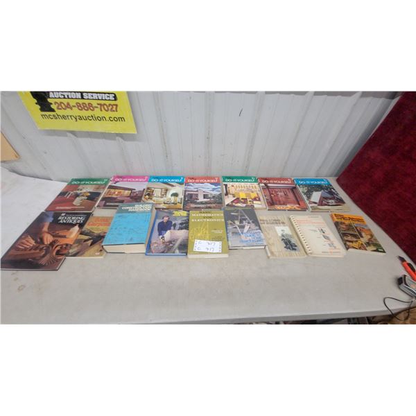 Do-It-Yourself Books, Restoring Antiques, Basic Carpentry