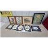 Image 1 : 9 Assorted Framed Art: 2 Hummels, 2 Silhouettes, and Hummingbird