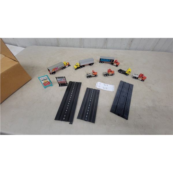 Aurora Racing Team Slot Car Trucks and Track, Corner Drive-In Sign