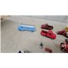 Image 2 : Assorted Die-Cast Toy Cars, Trucks, and Trains, Including NP and Santa Fe Freight Cars matchbox