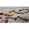 Image 6 : Assorted Die-Cast Toy Cars, Trucks, and Trains, Including NP and Santa Fe Freight Cars matchbox
