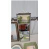 Image 2 : Assorted Framed Art and Mirror Lot