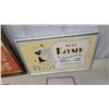 Image 2 : Framed Vintage "Wear Kayser" Hosiery, Underthings, Gloves and Lingerie Advertisement Poster