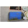 Image 2 : Two Decorative Trays, Two Plates, Two Salt and Pepper Shakers