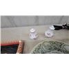 Image 5 : Two Decorative Trays, Two Plates, Two Salt and Pepper Shakers