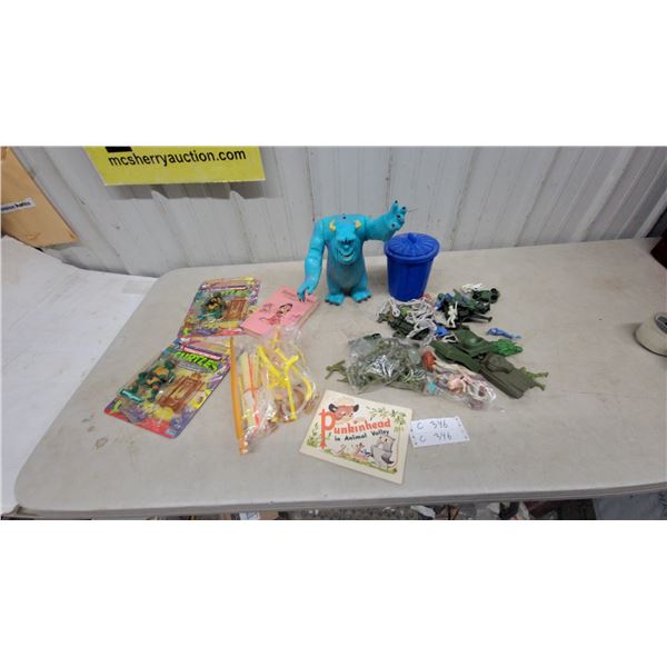 Teenage Mutant Ninja Turtles Action Figures, Sulley Figure, Toy Soldiers