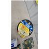 Image 2 : 5/8” × 50' Rubber Water Hose, 2 Garden Books, and Water Pump Filter