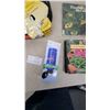 Image 5 : 5/8” × 50' Rubber Water Hose, 2 Garden Books, and Water Pump Filter