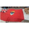 Image 4 : Vintage Red Ensign Flag with Union Jack and Provincial Shields, 4'x8'