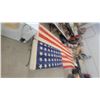 Image 1 : Large American Flag with 48 Stars 11.6'x5.6'