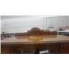 Image 2 : Antique china Cabinet with Carved Details and Single Drawer 67”×58”×13”