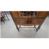 Image 4 : Antique china Cabinet with Carved Details and Single Drawer 67”×58”×13”