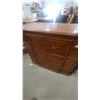 Image 3 : Vintage Style Wood cabinet with Drawers and Cabinets, 38”×19”×39”