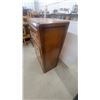 Image 2 : Art Deco Waterfall Chest of Drawers with 4 Drawers and Brass Pulls 49”×29”×18”