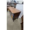 Image 4 : Painted Wood Dresser with Backgammon Board Motif and Brass Pulls 36”×44”×20”