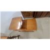 Image 3 : Pair of maple end tables one drop leaf