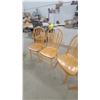 Image 4 : Set of 4 Windsor-Style Dining Chairs