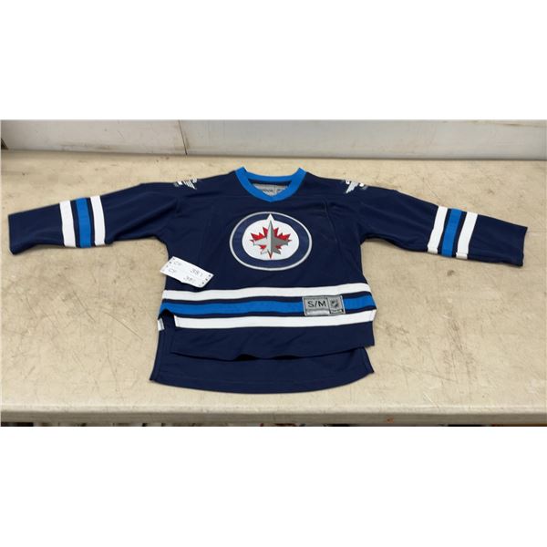 Reebok NHL Winnipeg Jets Hockey Jersey, Size S/M