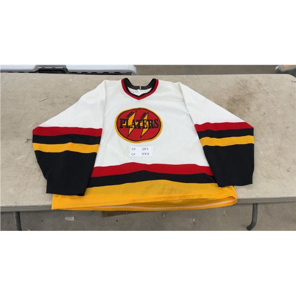 Maska Air-Knit Owen Sound Platers Hockey Jersey, TG/XL, and CCM Logo