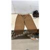 Image 9 : Protector Georgian Brown Boots, Size 11 2E, Made in China and Brown Work Pants