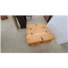 Image 3 : Pine Chest / Coffee Table with Rustic Hinges, 16”×16”×35”