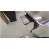 Image 4 : Queen Anne Style Side Table with Drawer and Cabriole Legs 25”×30”×18”