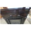 Image 4 : Electric Fireplace with Faux Marble Surround 38”×40”×14”