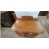 Image 2 : Antique Washstand with Two Drawers and Two Doors 35”×32”×19”