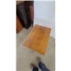 Image 3 : Mid-Century Modern End Table with Drawer and Lower Shelf 20”×28”×21.6”