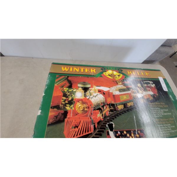 Winter Belle Express Train Set in Original Package