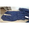Image 3 : Blue Denim Insulated Hooded Coveralls, XL and Large