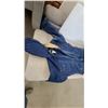 Image 8 : Blue Denim Insulated Hooded Coveralls, XL and Large