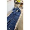Image 9 : Blue Denim Insulated Hooded Coveralls, XL and Large