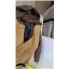 Image 4 : Dakota Brown and Black Hooded Jacket and Hi-Vis Safety Jacket