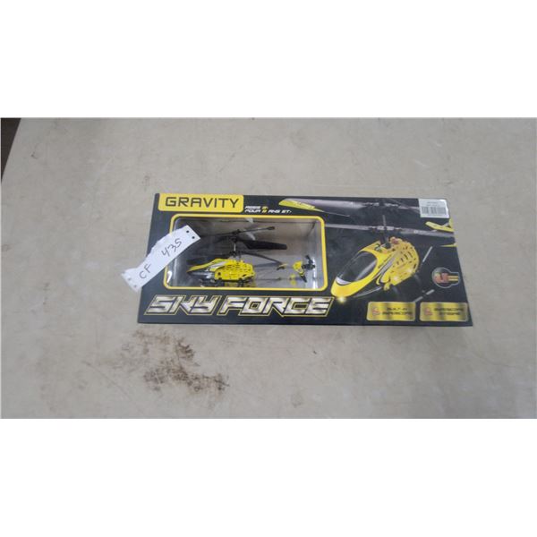 Gravity Sky Force Metal Series RC Helicopter in Pkg.