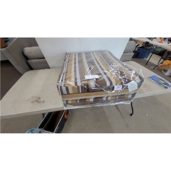 Striped Mattress Pad
