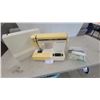 Image 1 : Janome SR2100 Sewing Machine, Foot Pedal, Power Cord, and Manuals