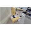 Image 5 : Janome SR2100 Sewing Machine, Foot Pedal, Power Cord, and Manuals