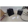 Image 1 : KONWIN Dual Function Heater and Fan, 2 Black Portable Electric Heaters, and Box