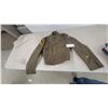Image 1 : WWII US Army Ike Jacket with 1st Cavalry and 5th Army Patches, Sergeant Chevrons