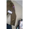 Image 2 : WWII US Army Ike Jacket with 1st Cavalry and 5th Army Patches, Sergeant Chevrons
