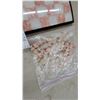 Image 2 : Marble Chess Board and Bag of Chess Pieces