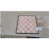 Image 3 : Marble Chess Board and Bag of Chess Pieces