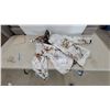 Image 1 : Yukon Gear White Camo Hunting Jacket and Pants Set, Reversible Brown Camo Lining