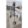 Image 3 : Vintage Galvanized Wash Tub and Golf Club Push Cart